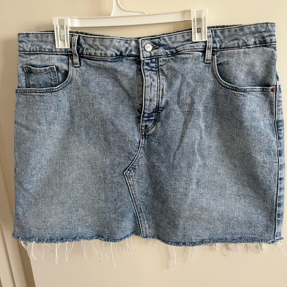Old navy jean skirt